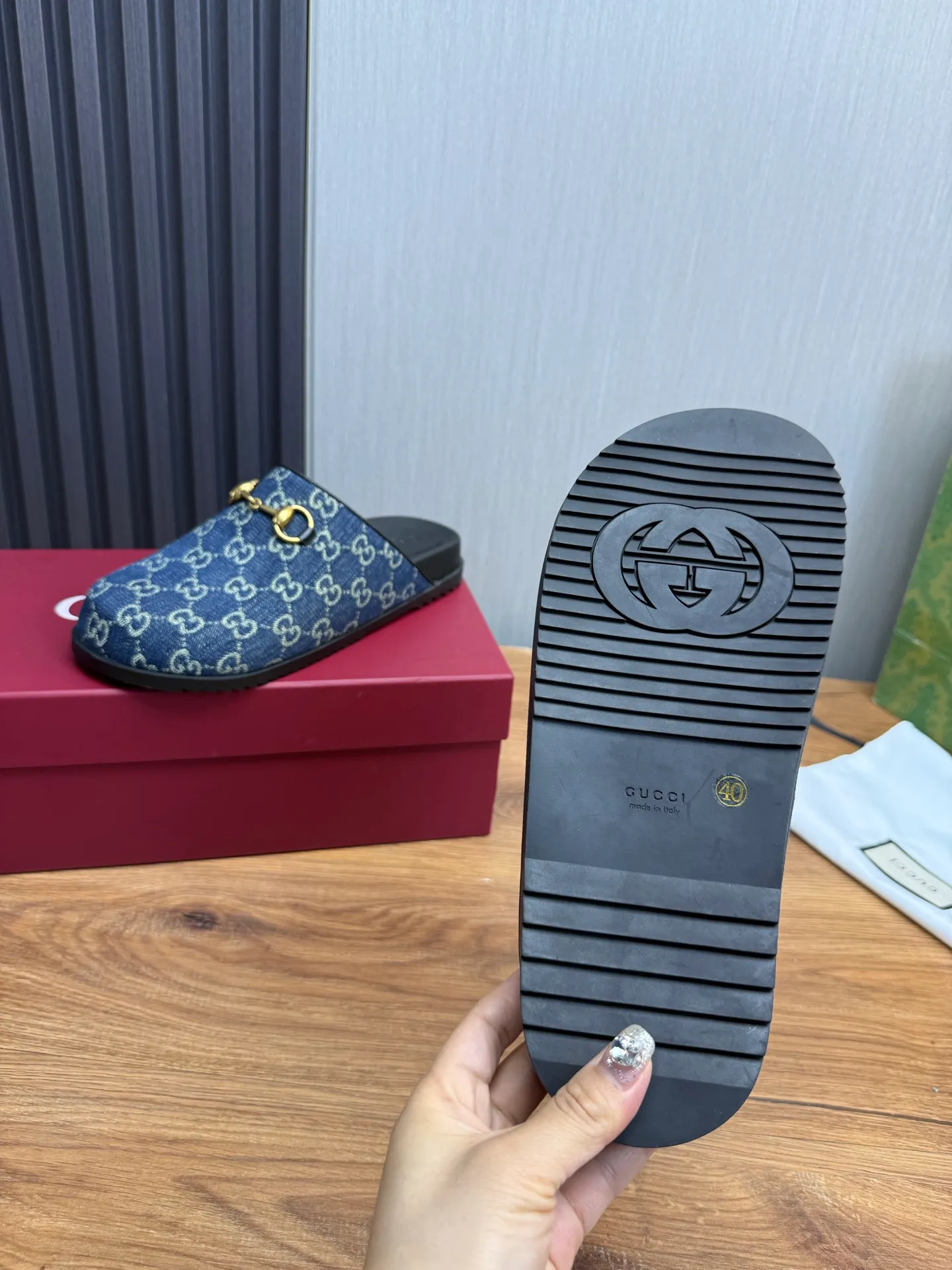 Men's men's shoes💰Pili 400💰Maoli 440💰 ＧＵＣＣＩGucci. Popular couple slippers hot sale🩷💚 🩴Official website one to one production 35-45 size 45 46 🉑️Customized!